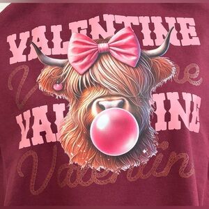NEW Valentine's T-Shirt - Maroon